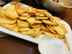 炸地瓜片-金源烤肉面片馆(师大店)
