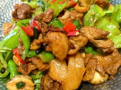 鲍鱼辣椒炒肉-花舍·新派粤菜·西餐·下午茶(亚运村·鸟巢店)