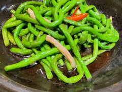干煸四季豆-渝味川菜(夜宵航母店)