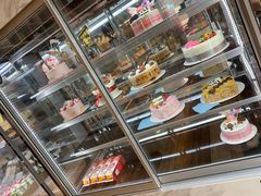 面包甜点陈列柜-天母蓝鸟烘焙·蛋糕·下午茶(时代城广场店)
