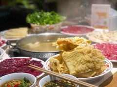潮汕炸腐皮-汕头八合里海记牛肉店(清河店)