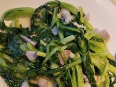 鸡毛菜炒芋艿-涌上外婆桥(南塘店)