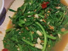 水豆鼔炒蓬蒿菜-山石榴·贵州菜(丰盛里店)