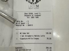 -Lady M New York(澳门伦敦人店)