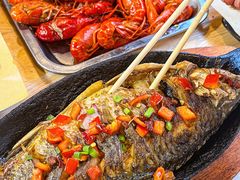 -郑记•不夜城烧烤•龙虾•虾蟹(黄鹤楼店)