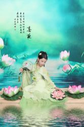点击看大图 -后宫·古装汉服京剧儿童亲子全家福摄影