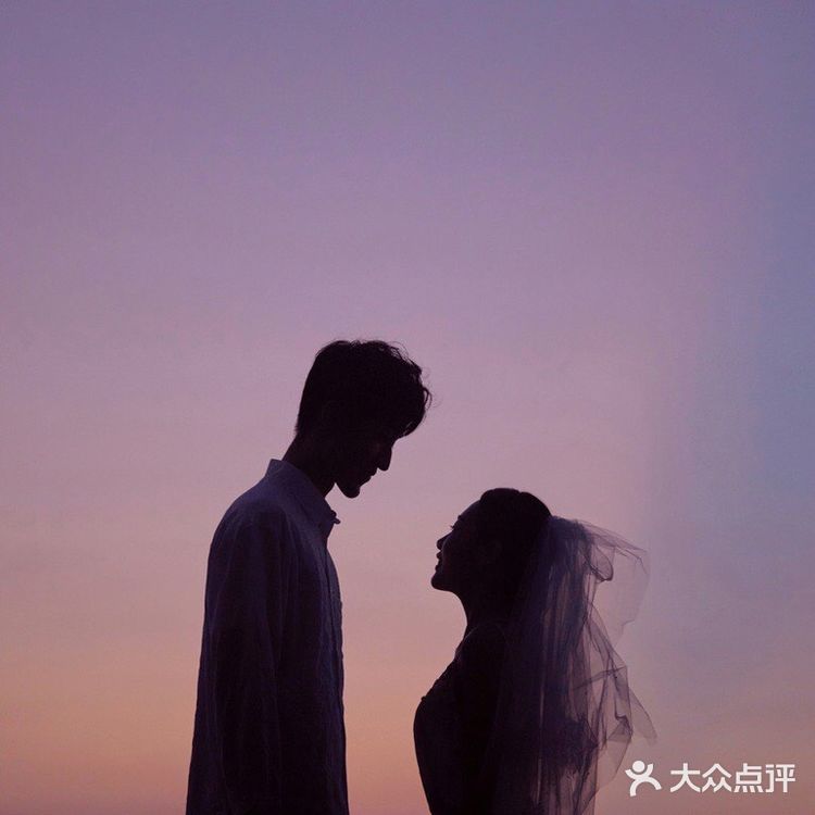 夜景婚纱照你爱了吗