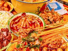 -拈签一笑黄牛肉辣卤串串