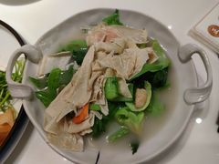 鲜支竹捞水东芥菜-清晖小苑•顺德地方菜(壹海城店)