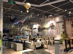 大堂-小时光咖啡馆(开森度假森林店)