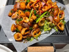 铁板酱焗鲜小管-飶香居(省博物馆店)