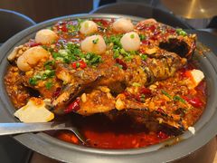 荔枝香辣味烤鱼-鱼酷活鱼烤鱼(静安大融城店)