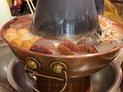 -老蜀铜火锅·酸菜脊骨·麻辣羊蝎子(热闹路店)