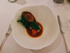 龙虾配豌豆苗和香茅龙虾汁-Jean Georges