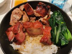 叉烧烧鸭双拼配米饭-港丽餐厅(高德置地店)