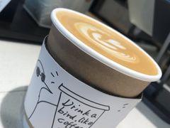 隐藏Flat White-卖呆儿咖啡(望京店)
