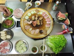 -老姐石板烧烤+铜炭火锅(总店)