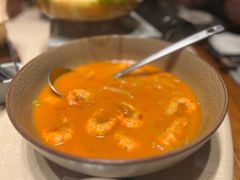 酸汤海鲜罗氏虾-绣园·茶食宴(湘绣博物馆店)