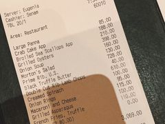 账单-莫尔顿牛排坊(威尼斯人店)