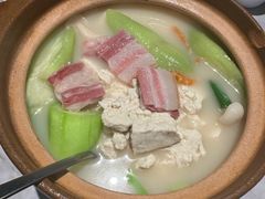 丝瓜咸肉豆腐煲-陶兰居·香港饭店·海鲜大排档(圆融时代广场店)