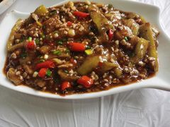 鱼香茄子-巴蜀飘香川菜馆(无锡大饭东湖滨路酒吧街店)