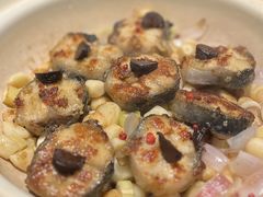 小黄姜黑蒜焗金钱鳗-泓0871臻选云南菜·味庄