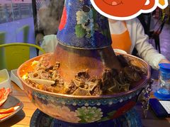 羊蝎子红汤锅-红盔甲·小龙虾(人民广场店)