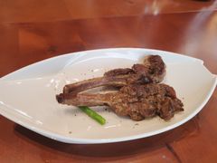 精选谷饲牛排配意面-V Bar海景扒房(北海湾惠龙万达嘉华酒店)