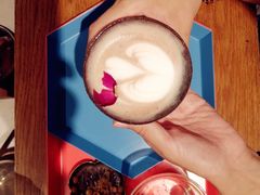 玫瑰拿铁-茶是一枝花泡茶店