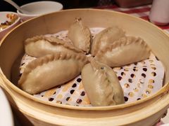 虾仁韭菜鸡蛋筱面蒸饺-西贝(上海新梅广场店)
