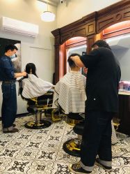 -595barbershop美式油头
