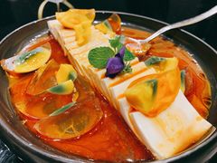 豆腐松花皮蛋-马仕玖煲·融合菜·酥不腻烤鸭(人大店)