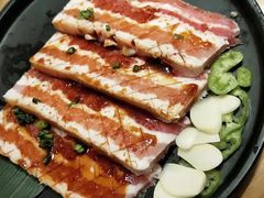 后切五花肉-九田家黑牛烤肉料理(华侨城店)