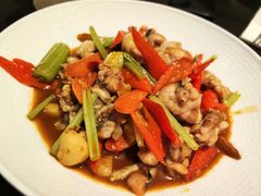 香辣仔姜牛蛙-庐灶江南·江南菜·四合院Bistro(东直门雍和宫·原华侨宾馆店)