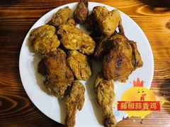藤椒蒜香鸡-老刘私厨猪脚饭