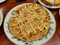 玉米披萨配蛋黄酱-萨莉亚意式餐厅(桃浦路店)