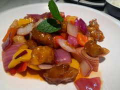 糖醋咕噜肉-绿茶餐厅(茂业天地店)