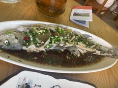 清蒸白水鱼-宾湖农庄·农场特色(太湖龙之梦店)