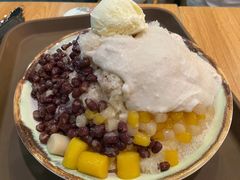 火山红豆牛奶冰-鲜芋仙(苏州干将店)