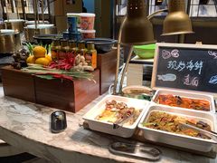 自助取餐区-西安高新希尔顿酒店·咖啡露台西餐厅