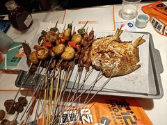 -宝记烧烤·碳锅羊肉·羊蝎子火锅·夜食社(文体路创始店)