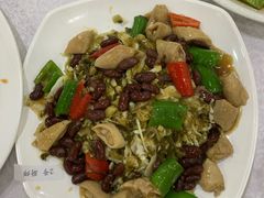 酸菜腰豆煮大肠-珠江餐厅