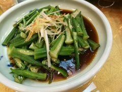 捞汁秋葵-七菜馆·东北菜·蒸饺(文体路店)