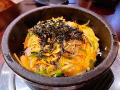 烤牛肉石锅拌饭-青春韩国料理(汽博店)