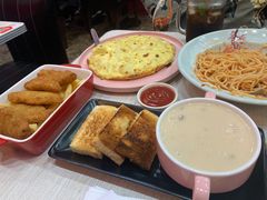 茄汁培根意面-蘑菇餐厅(小火瓦巷店)