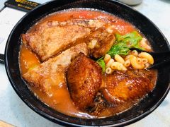 番茄浓汤鸡翅猪扒通粉-华嫂冰室(尖沙咀店)