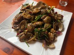 辣炒花蛤-叶存利海鲜大馅饺子(海宁路总店)