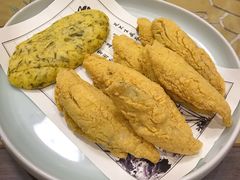 香酥黄花鱼饼子-鑫真味私房菜馆