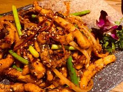 麻辣鱿鱼-冰川延边料理·炭烤串(原小木屋店)