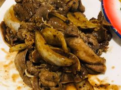 烤牛舌-炙热童年·老北京炙子烤肉(南锣鼓巷店)